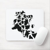 Camouflage cattle マウスパッド (マウス)