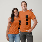 Camouflage Decor上のあなたの3文字モノグラム Tシャツ (ユニセックス)