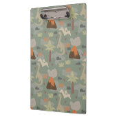 Camouflage Dinosaur and Volcanoes クリップボード (左)