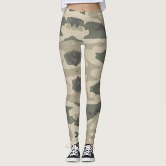 Camouflage Jah Army Jungle - Power Yoga Leggings レギンス