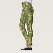 Camouflage Jah Army - Power Yoga Leggings レギンス (左)
