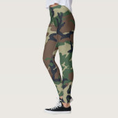 Camouflage Jah Army - Power Yoga Leggings レギンス (左)