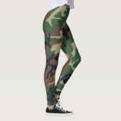 Camouflage Jah Army - Power Yoga Leggings レギンス (右)