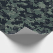 Camouflage military texture ラッピングペーパー (角)