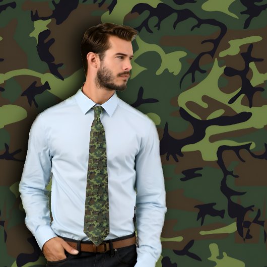 Camouflage Necktie ネクタイ