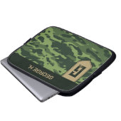 Camouflage Pattern ラップトップスリーブ (正面下部)
