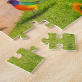 Camouflage Spy Crab Observing Park Surroundings Qu ジグソーパズル (側面)