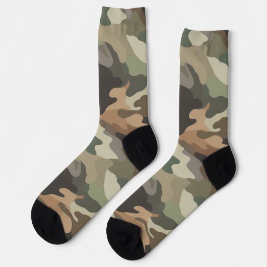 Camouflage Sustainable Premium Crew Sock ソックス (左)