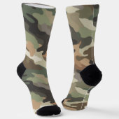 Camouflage Sustainable Premium Crew Sock ソックス (傾斜あり)