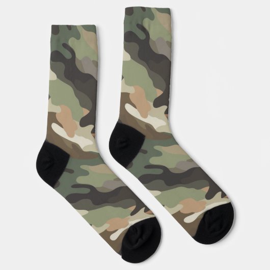 Camouflage Sustainable Premium Crew Sock ソックス (右)