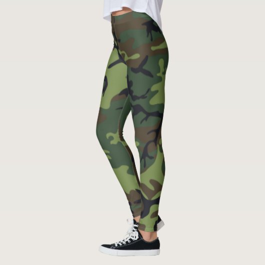 Camouflage vert レギンス (左)