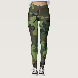 Camouflage vert レギンス