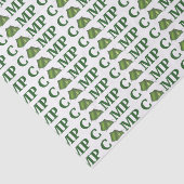 CAMPグリーンテントサマーキャンピングキャンパーギフトティッシュ 薄葉紙 (詳細)