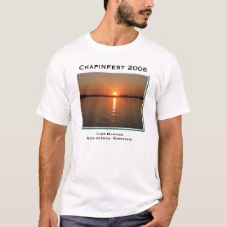 camp2、Chapinfest 2006年の金褐色のキャンプManitouNew… Tシャツ