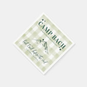CAMP BACH – ヴェイルカクテルナプキンスへの最後のトレイル スタンダードカクテルナプキン (角)
