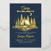 Camp Bachelorette Foil Invitation 箔招待状 (正面)