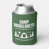 Camp Bachelorette Green Cooler 缶クーラー (缶正面)