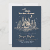 Camp Bachelorette Invitation 招待状 (正面)