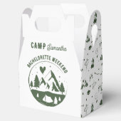 Camp Bachelorette Party Camping Bach Weekend フェイバーボックス (オープン)