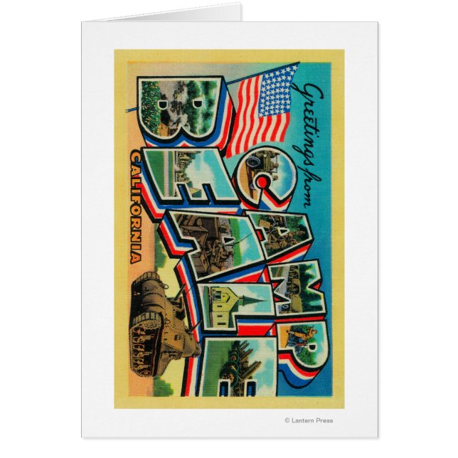 Camp Beale, California - Large Letter Scenes (正面)