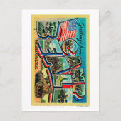 Camp Beale, California - Large Letter Scenes ポストカード (正面)