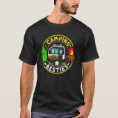 Camp Besties Camping   Happy Camper Tシャツ (正面)