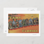 Camp Cassadaga, Florida – ラージレターシーン ポストカード (正面/裏面)