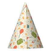 Camp Chaos Party Hats – Feral Fun Birthday Pattern パーティーハット (裏面)