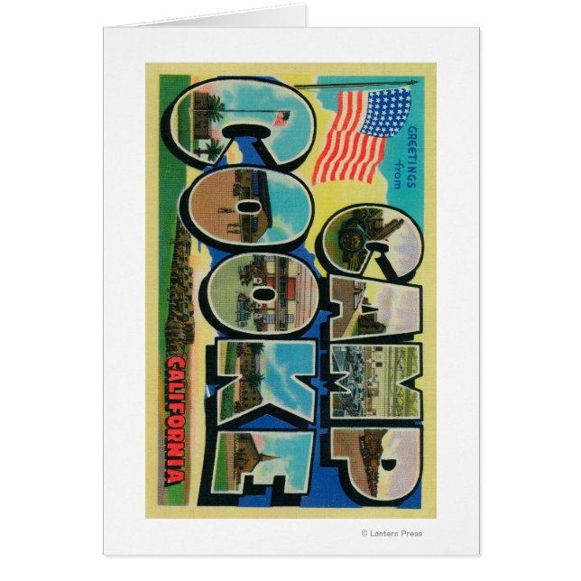 Camp Cooke, California - Large Letter Scenes (正面)