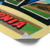 Camp Cooke, California - Large Letter Scenes ポスター (角)
