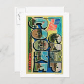Camp Cooke, California - Large Letter Scenes ポストカード (正面/裏面)