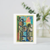 Camp Cooke, California - Large Letter Scenes ポストカード (スタンド正面)