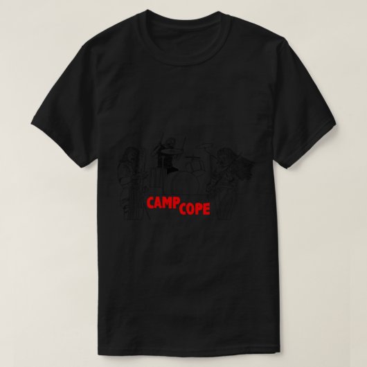 CAMP COPE fan art Premium T-Shirt Tシャツ (デザイン正面)