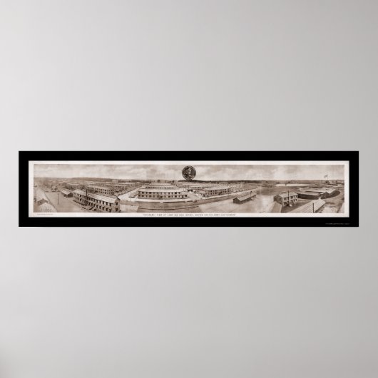 Camp Dix, NJ Army Photo 1918 ポスター (正面)