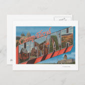 Camp Floyd, Utah - Large Letter Scenes ポストカード (正面/裏面)