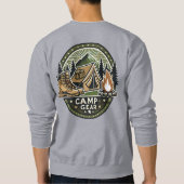 CAMP GEAR スウェットシャツ (裏面)