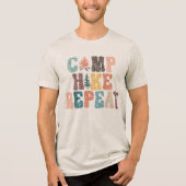 Camp Hike Repeat トライブレンドＴシャツ (正面)