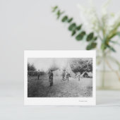 Camp Lewis, WA – アメリカを制圧する兵士 ポストカード (スタンド正面)