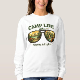 Camp Life Feels Right – Everyday Sweatshirt USA スウェットシャツ