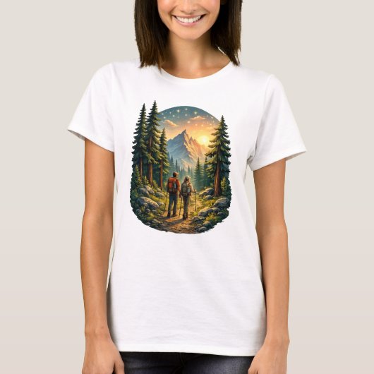 Camp Life Feels Right – Meadow Path Tee USA Tシャツ (正面)