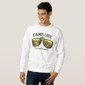 Camp Life Feels Right Men’s Sweatshirt USA スウェットシャツ (正面フル)