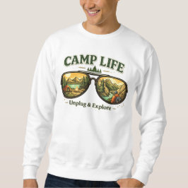 Camp Life Feels Right Men’s Sweatshirt USA スウェットシャツ