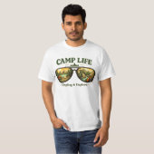 Camp Life Feels Right Men’s Value T-Shirt USA Tシャツ (正面フル)