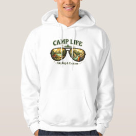  Camp Life Feels Right Pullover Hoodie USA パーカ
