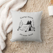 Camp more stress less  クッション (ブランケット)