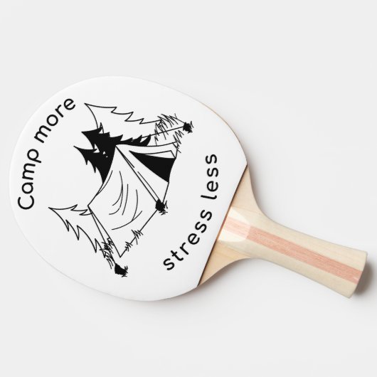 Camp more stress less  卓球ラケット (横)