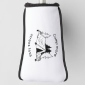 Camp more stress less Putter cover ゴルフヘッドカバー (回転90)