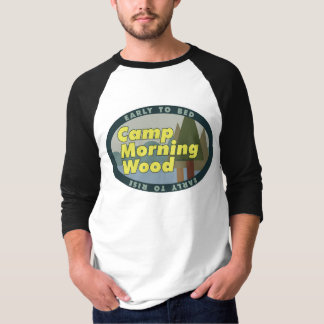 Camp Morning Wood T-Shirt Tシャツ