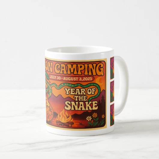 Camp mug コーヒーマグカップ (正面右)