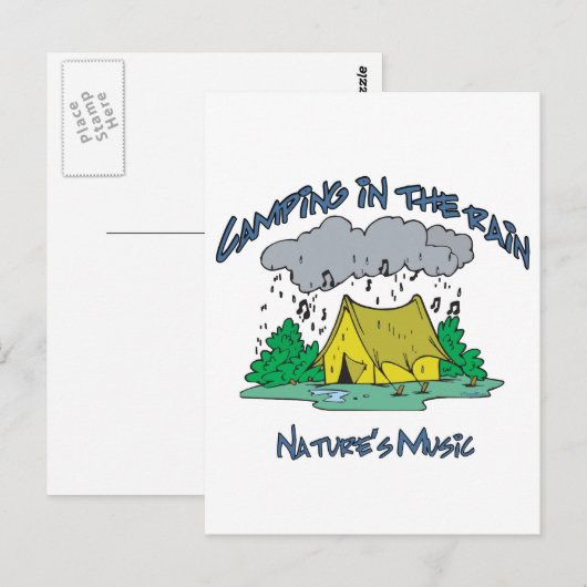 CAMP-Natures Music ポストカード (正面/裏面)